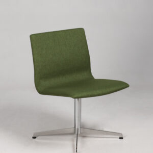 Savir loungestol med drejestel - mosgrøn/krom