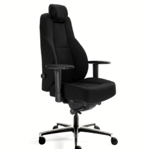 SitOn 24-timers kontorstol - sort Mirage