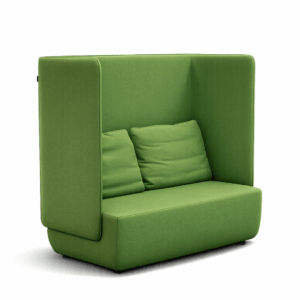 Softline Opera sofa med akustikvægge - grøn