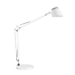 Matting Valencia bordlampe - hvid