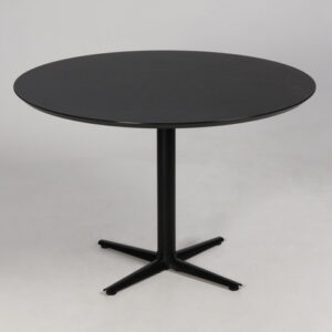 Fumac Switch mødebord - sort linoleum/sort stel