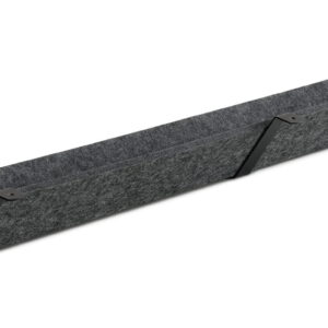 APTO PLUS kabelbakke i mørkegrå filt - 115 cm