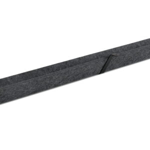 APTO PLUS kabelbakke i mørkegrå filt - 147 cm