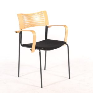 Kasper Salto Runner konferencestol med armlæn - ahorn