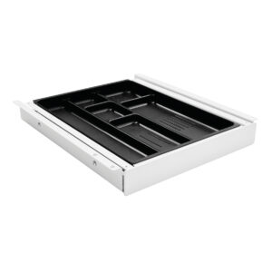 APTO PLUS smal udtræksskuffe til hæve-sænkebord med mavebue - hvid