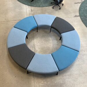 Erik Jørgensen Global loungesofa - blå/grå fame