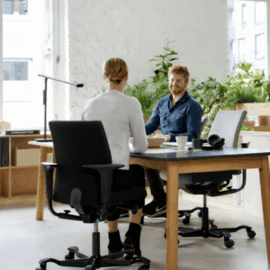 HÅG Creed 6004 kontorstol med armlæn - sort select