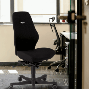 Kinnarps FreeFloat 6770 kontorstol - sort fame