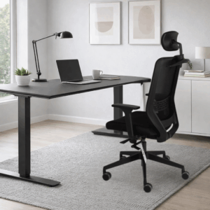 Dauphin Valo Sync 2 kontorstol med nakkestøtte – sort xtreme/mesh