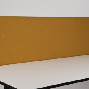 Abstracta bordskærm - meleret karrygul