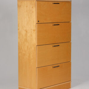 Kinnarps arkivskuffer til hængemapper - birk