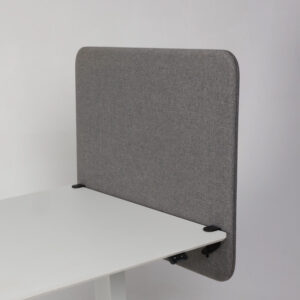 Abstracta sideskærm/bordskærm - gråmeleret