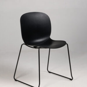 RBM Noor 6060 kantinestol - sort PP