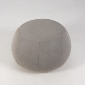 Arper loungepuf - gråbeige steelcut
