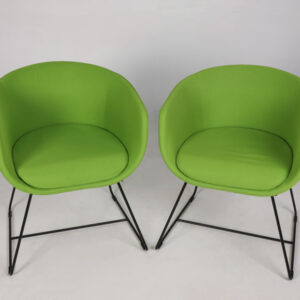 Sæt på 2 stk. Profim loungestole - grøn xtreme