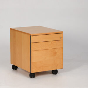 Skuffekassette med 3 skuffer - lys birk