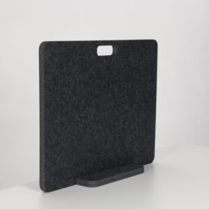 APTO PLUS flytbar bordskærm - mørkegrå filt