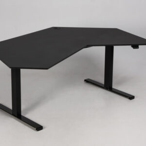 Linak / AiR Compete NDG04 hæve sænkebord med PowerDot - sort linoleum