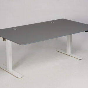 Montana HiLow hæve sænkebord - grå linoleum