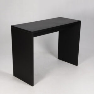 Højbord til 4 personer - sort linoleum