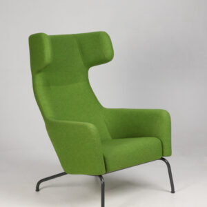 Softline Havana loungestol - grøn uld