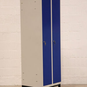 Medarbejderskab - blå/grå stål