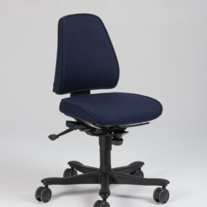 Kinnarps Free Float kontorstol - mørkeblå fame