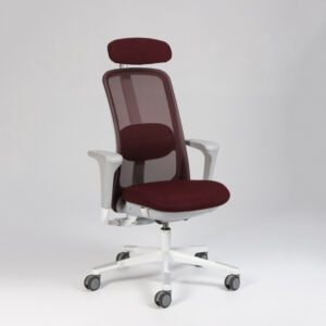 HÅG SoFi 7500 kontorstol med armlæn og nakkestøtte - bourgogne