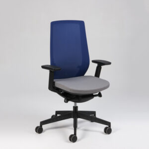 Profim Accis Pro 150SFL kontorstol med armlæn - blå/lys grå xtreme