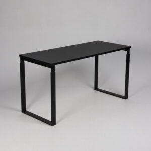Fumac Frame højdejusterbart skrivebord - sort linoleum