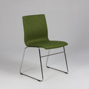 Savir Design konferencestol - grøn/krom