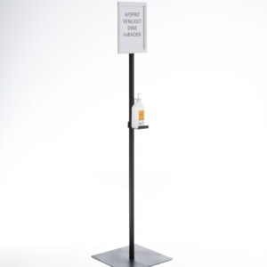 stander til hånddesinfektion