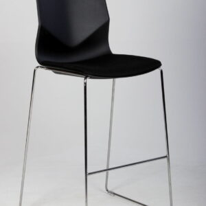 Four Design FourSure barstol - sort fame/plast