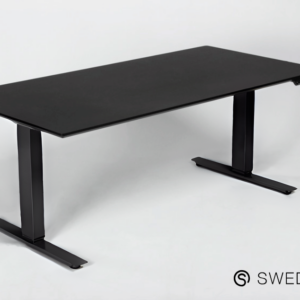Swedstyle Thor hæve-sænkebord sort stel