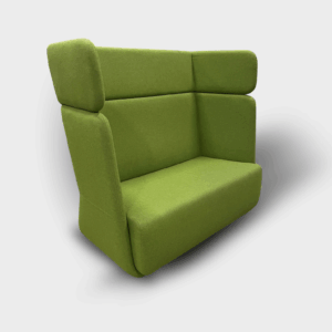 SoftLine Basket sofa med akustikvægge - grøn