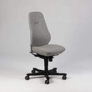 Kinnarps Free Float 6770 kontorstol - gråmeleret uld