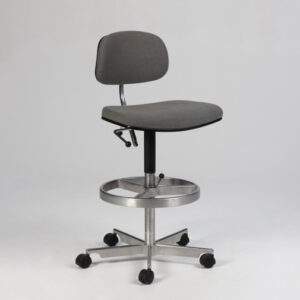 Engelbrechts KEVI 2534u kontorstol med fodring - gråmeleret