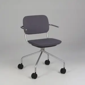 Profim Normo 500HC stol - lilla xtreme/satinbørstet stål